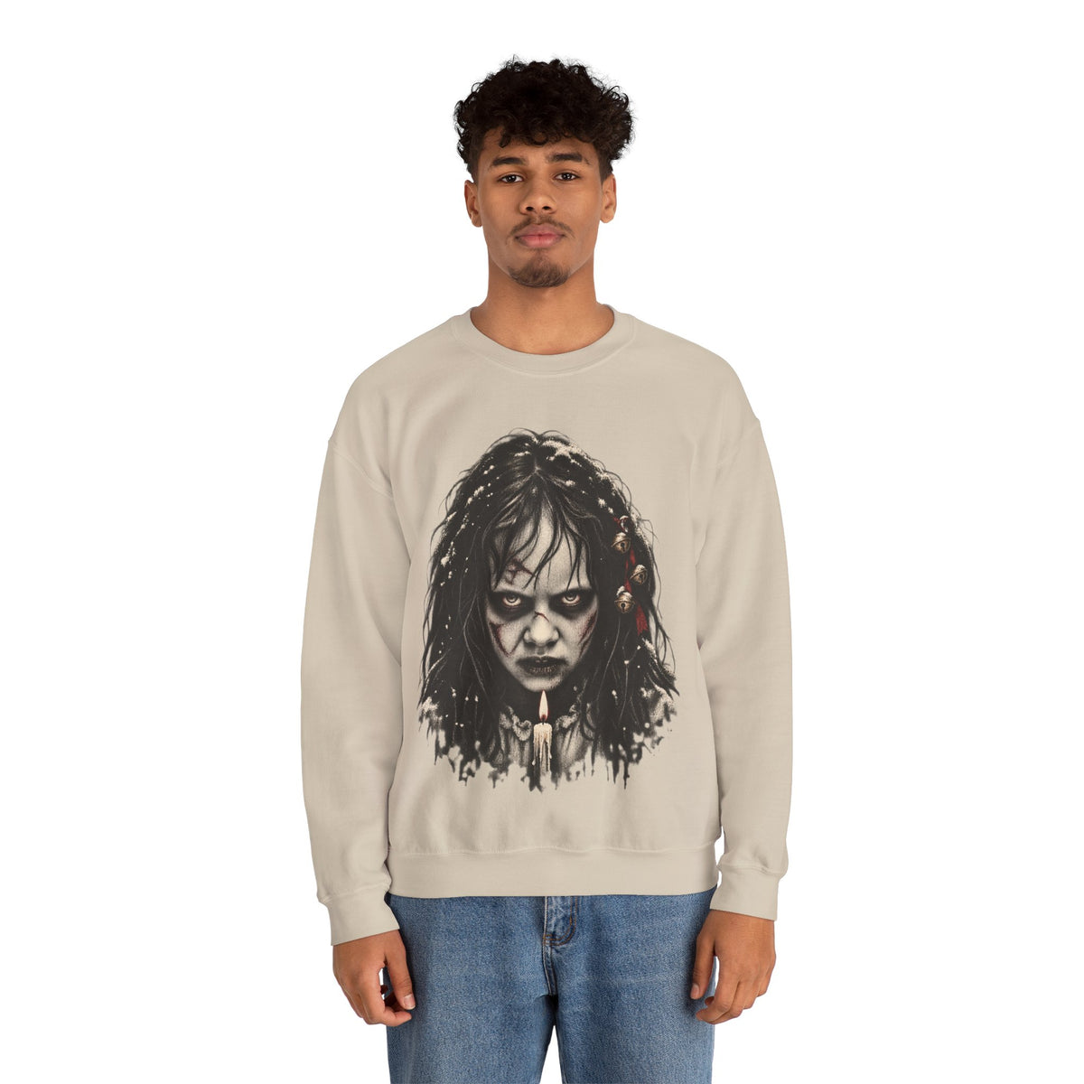 Exorcist Christmas Crewneck Sweatshirt