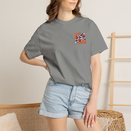 Embroidered Retro "October" Halloween Tee