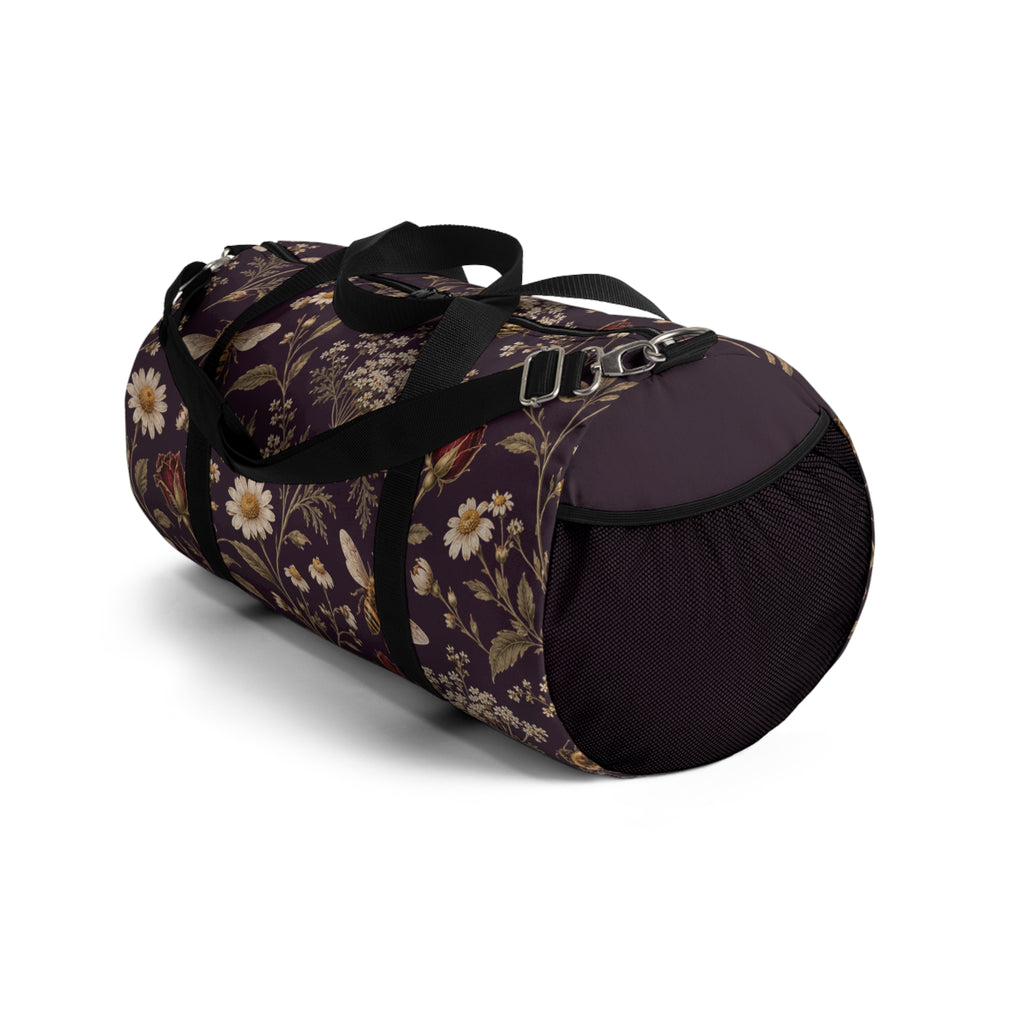 Vintage Floral Duffel Bag