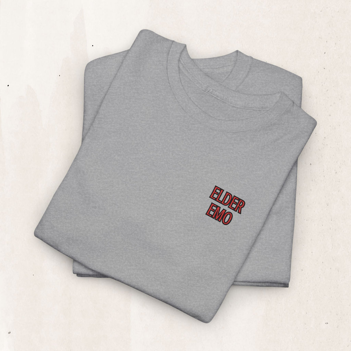 Elder Emo Embroidered Tee