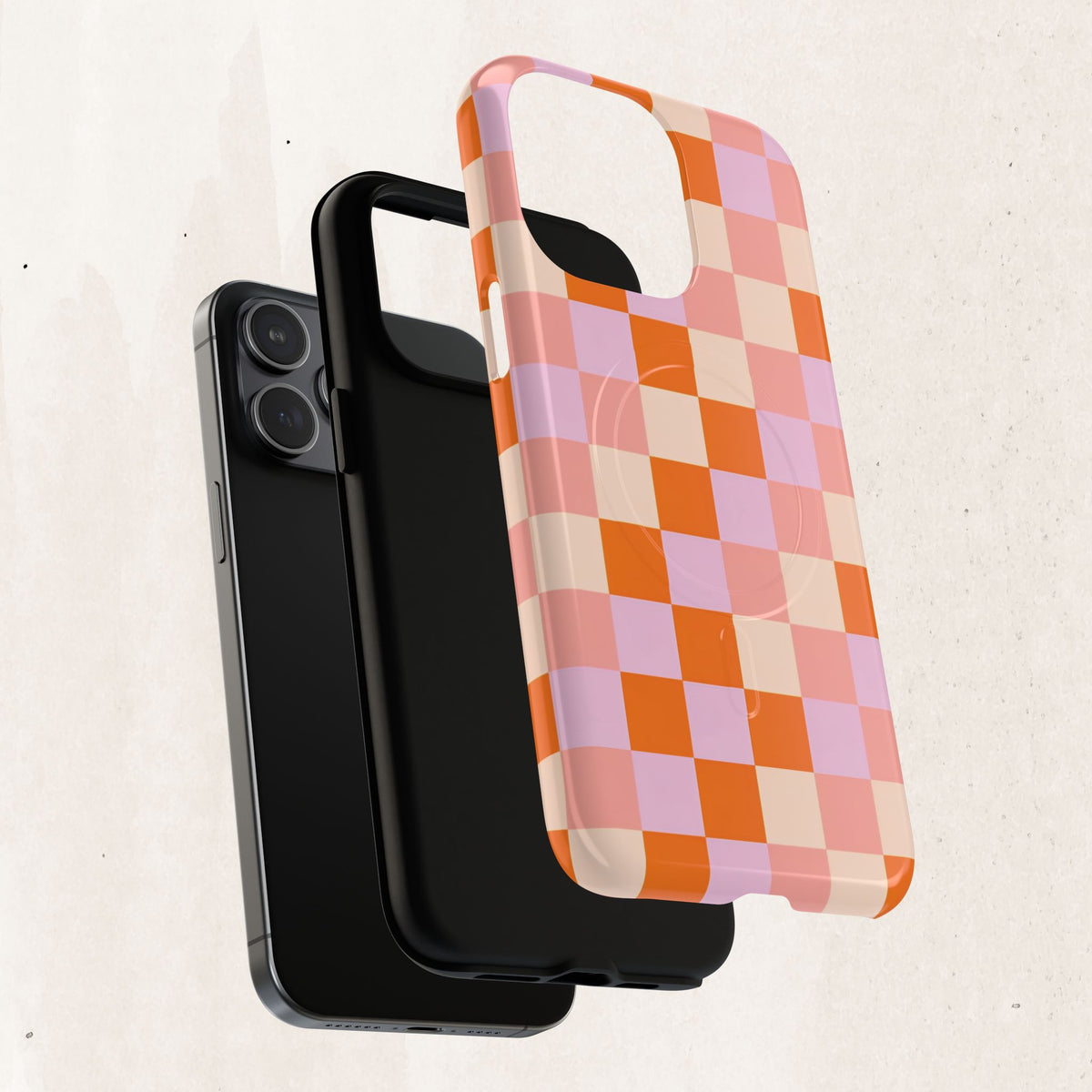 Checkerboard Magnetic Phone Case