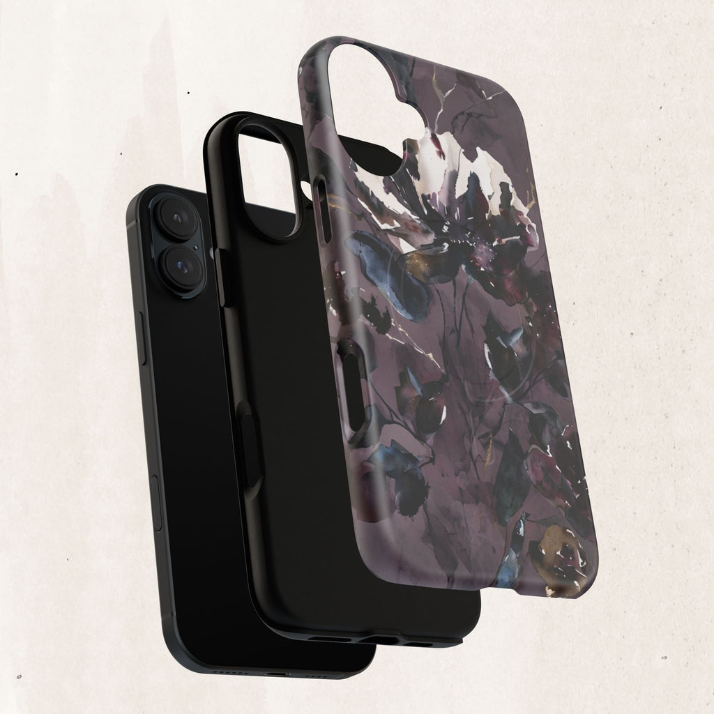 Floral Noir Magnetic Phone Case