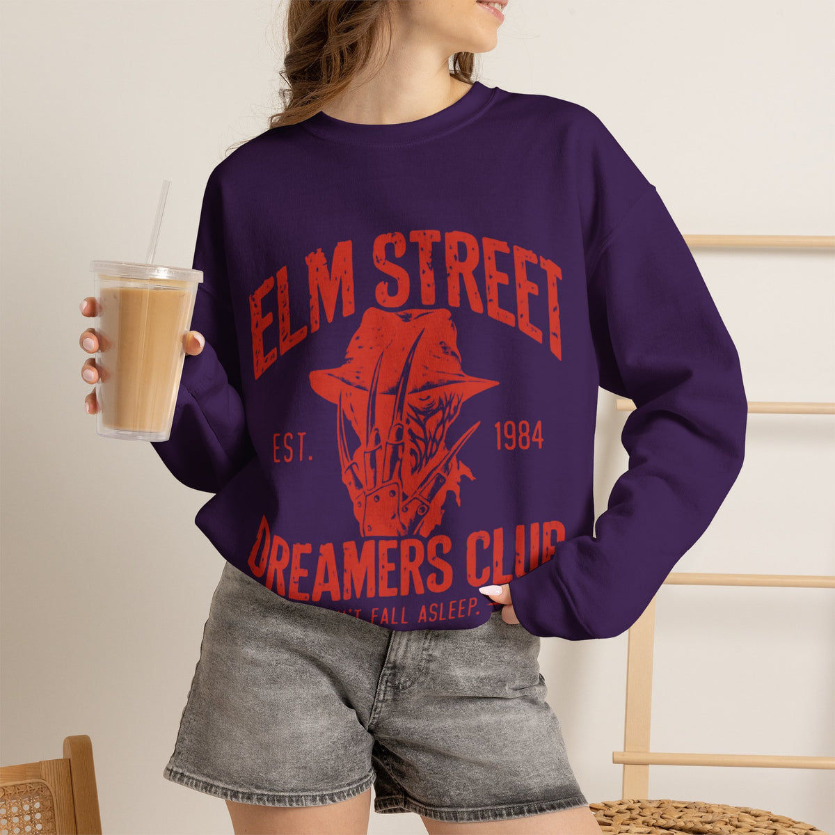 Elm Street Dreamers Club Crewneck Sweatshirt