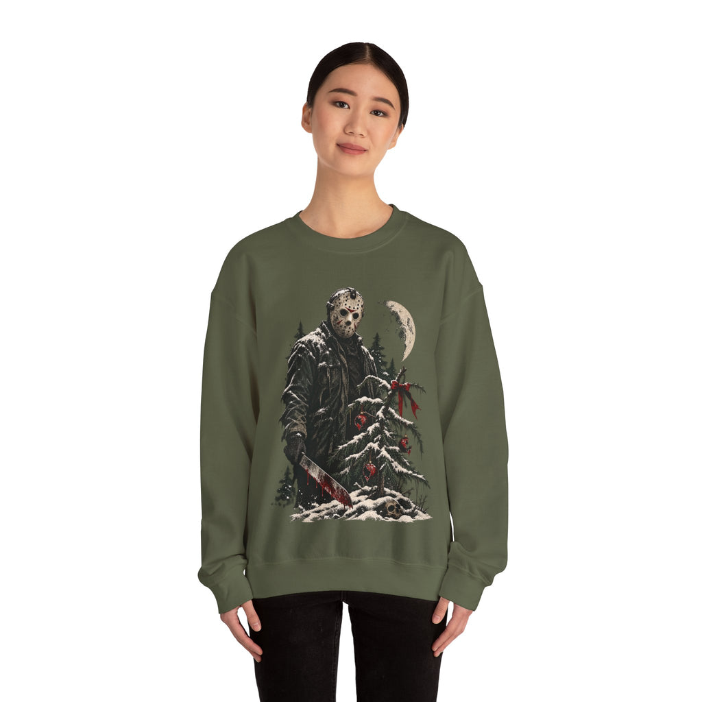 Jason Vorhees Christmas Crewneck Sweatshirt
