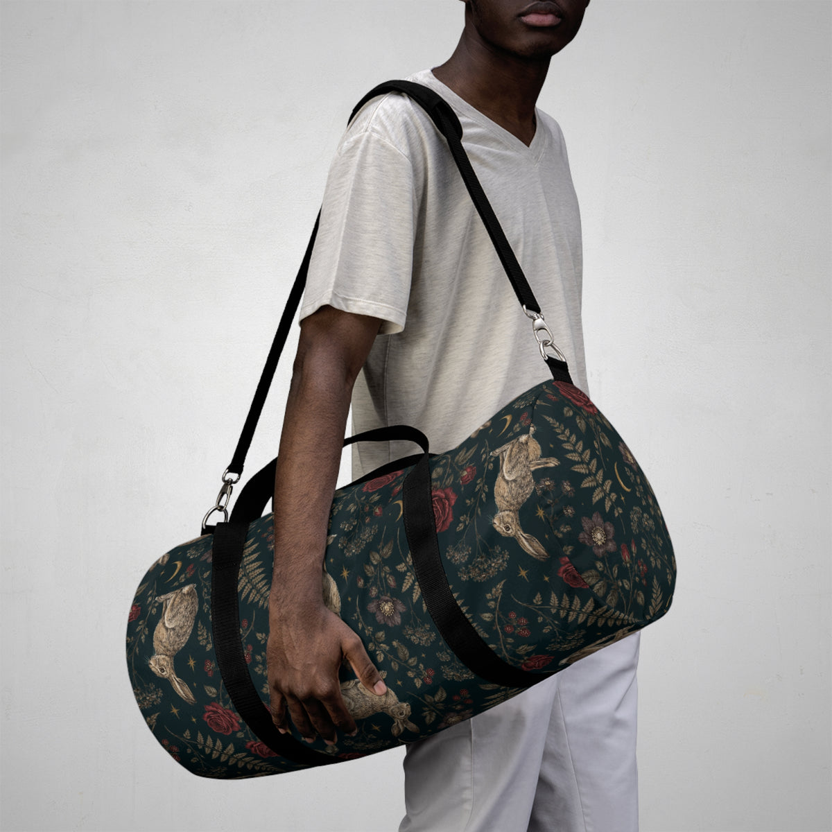 Botanical Rabbit Duffel Bag