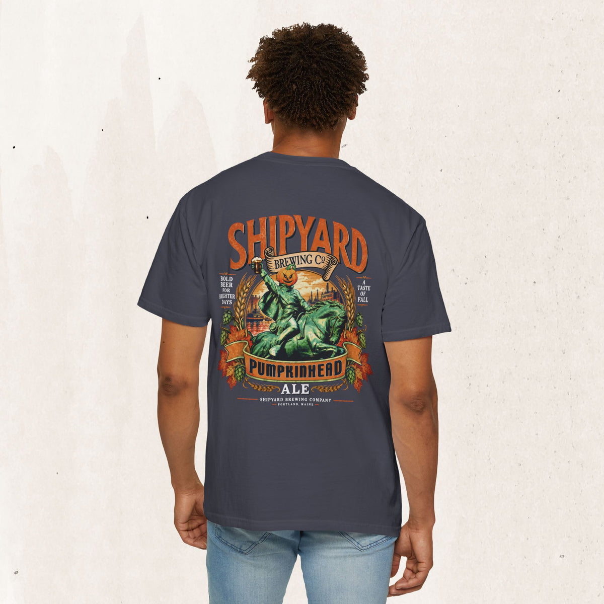 Shipyard Brewing Co Pumpkinhead Ale Tee