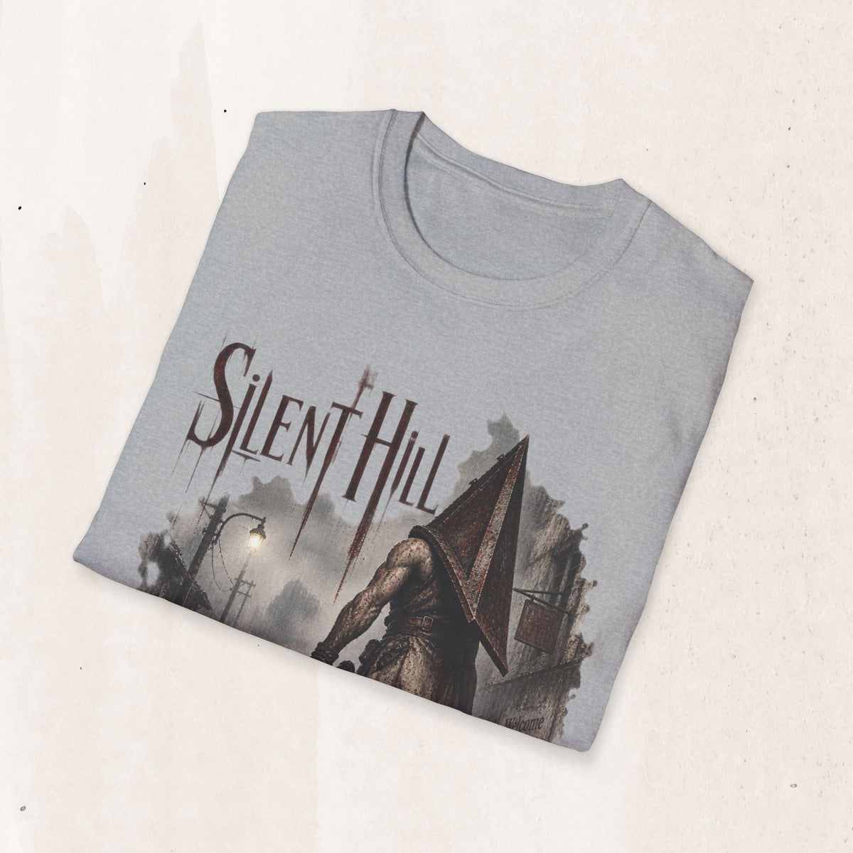 Silent Hill Graphic T‑Shirt — Pyramid Head Horror Tee
