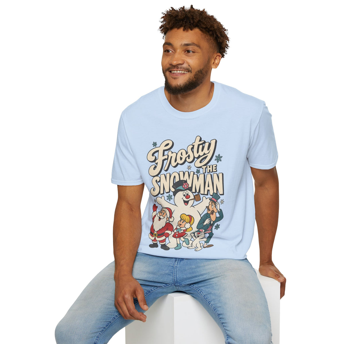 Frosty the Snowman Christmas Tee Printify