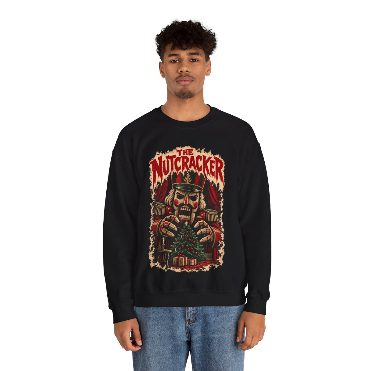 The Nutcracker Vintage Horror Movie Poster sweatshirt