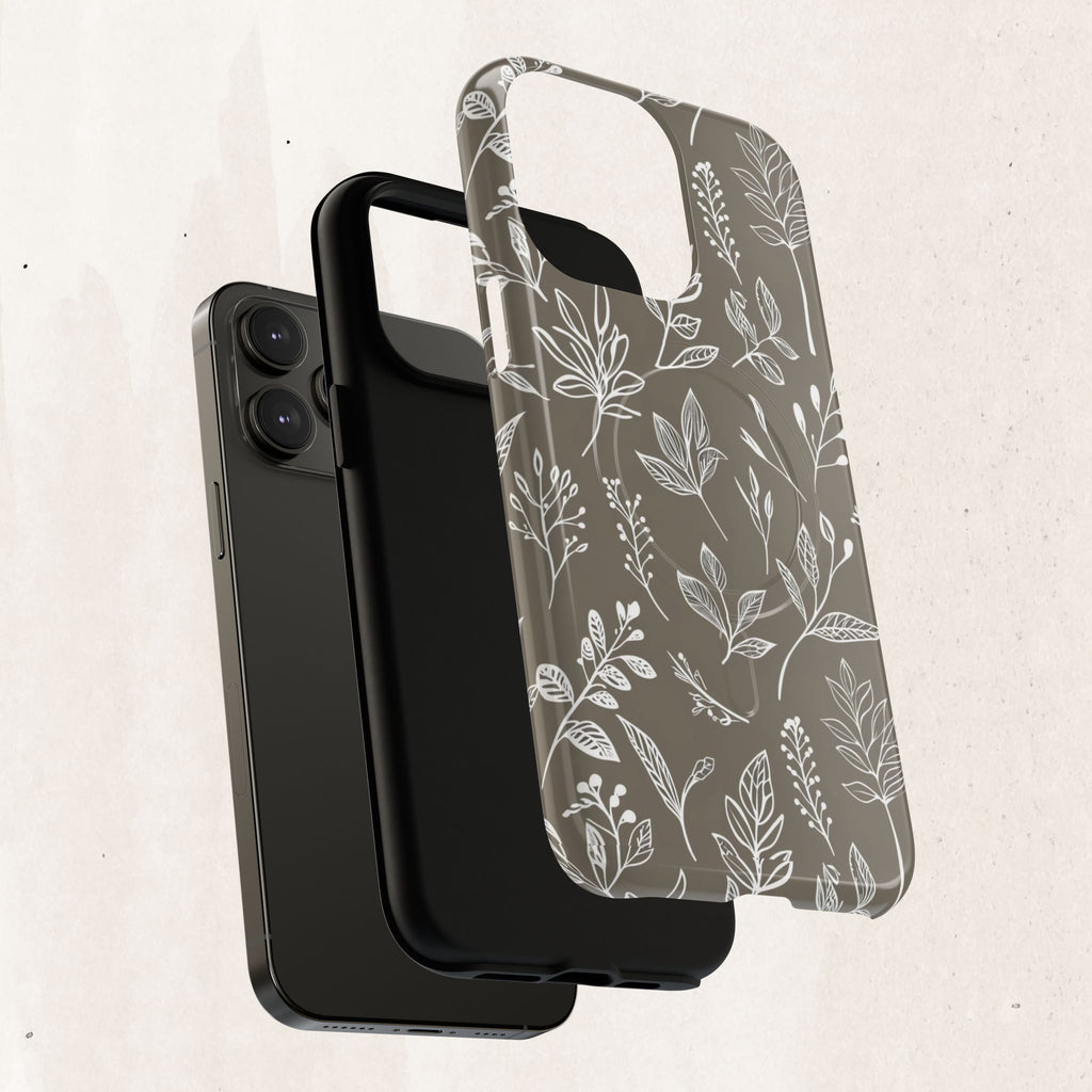 Botanical Leaf Tough Magnetic Phone Case