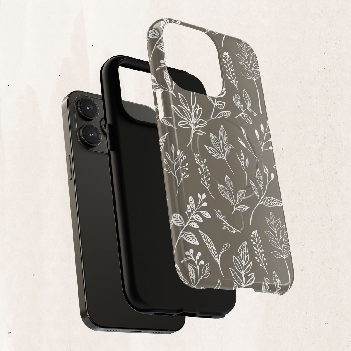 Botanical Leaf Tough Magnetic Phone Case