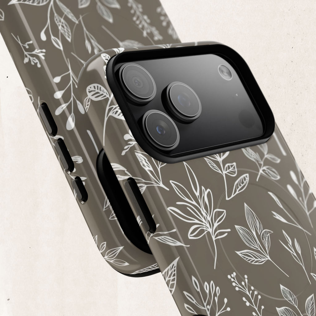 Botanical Leaf Tough Magnetic Phone Case