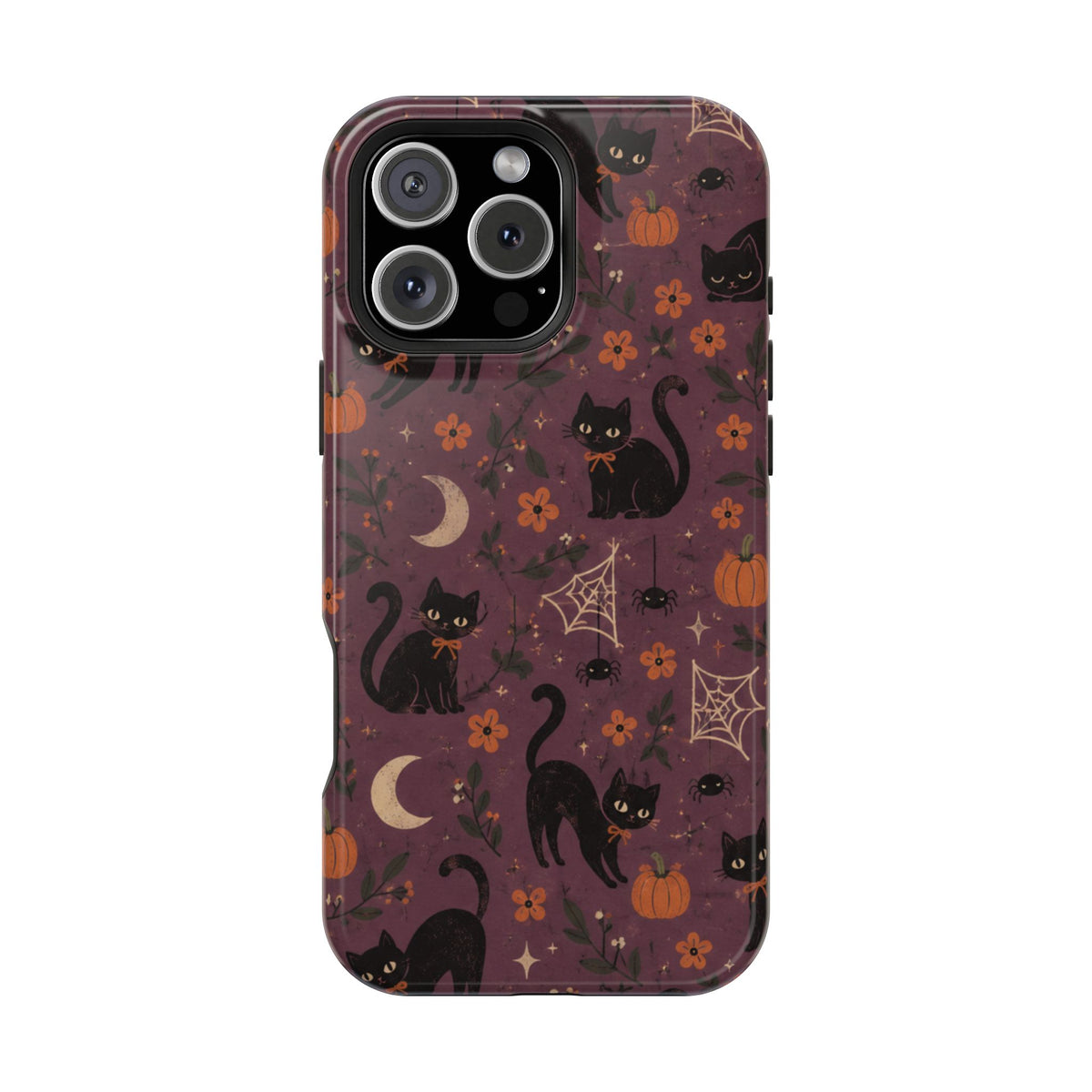 Halloween Black Cat MagSafe Phone Case, alternate view