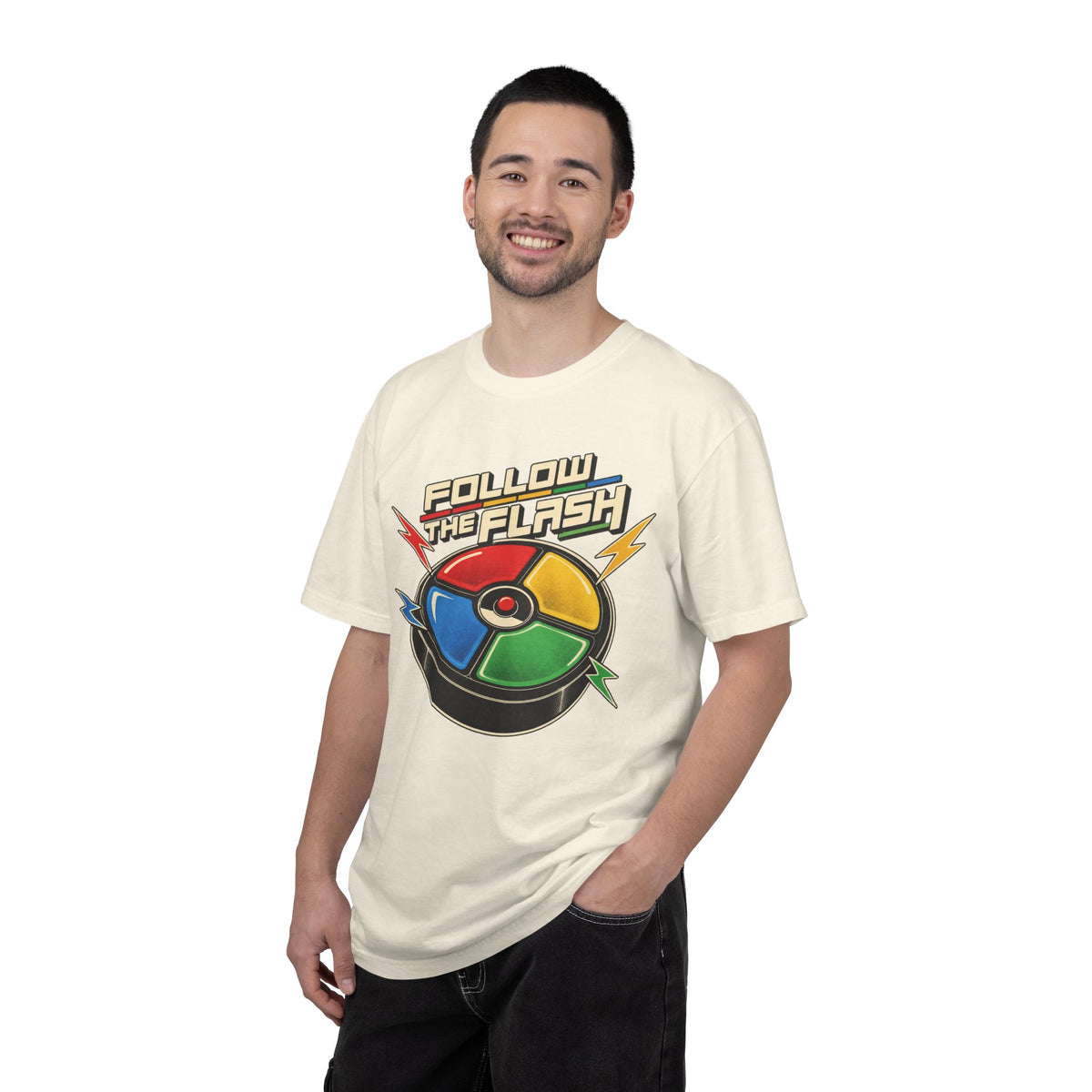 Follow The Flash Simon Graphic Tee