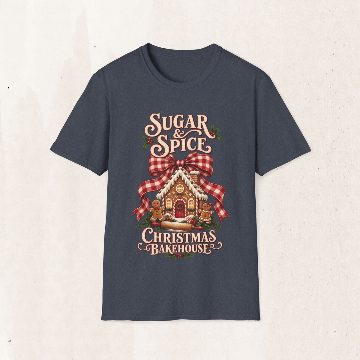 Sugar & Spice Gingerbread Christmas Tee