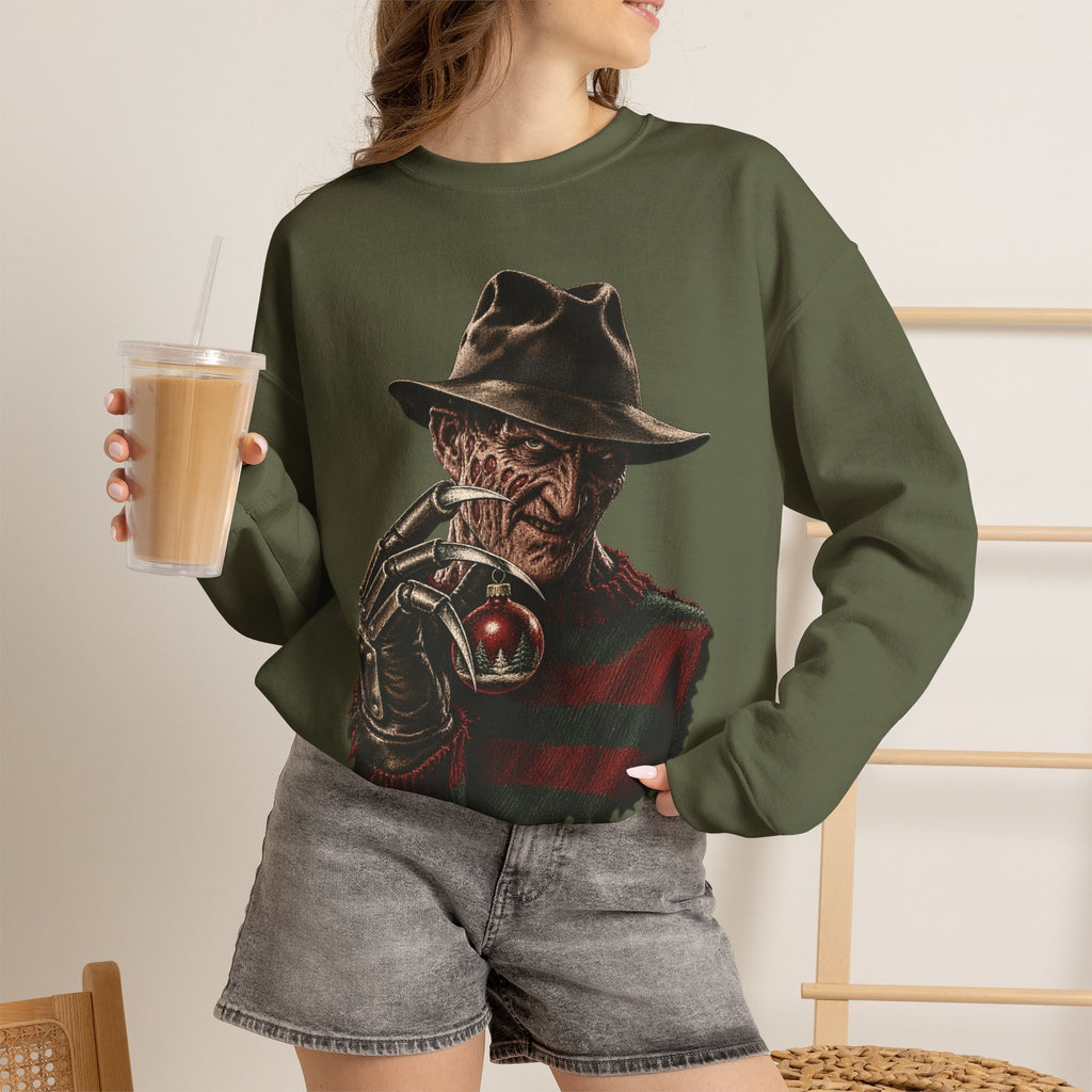 Freddy Krueger Christmas Crewneck Sweatshirt