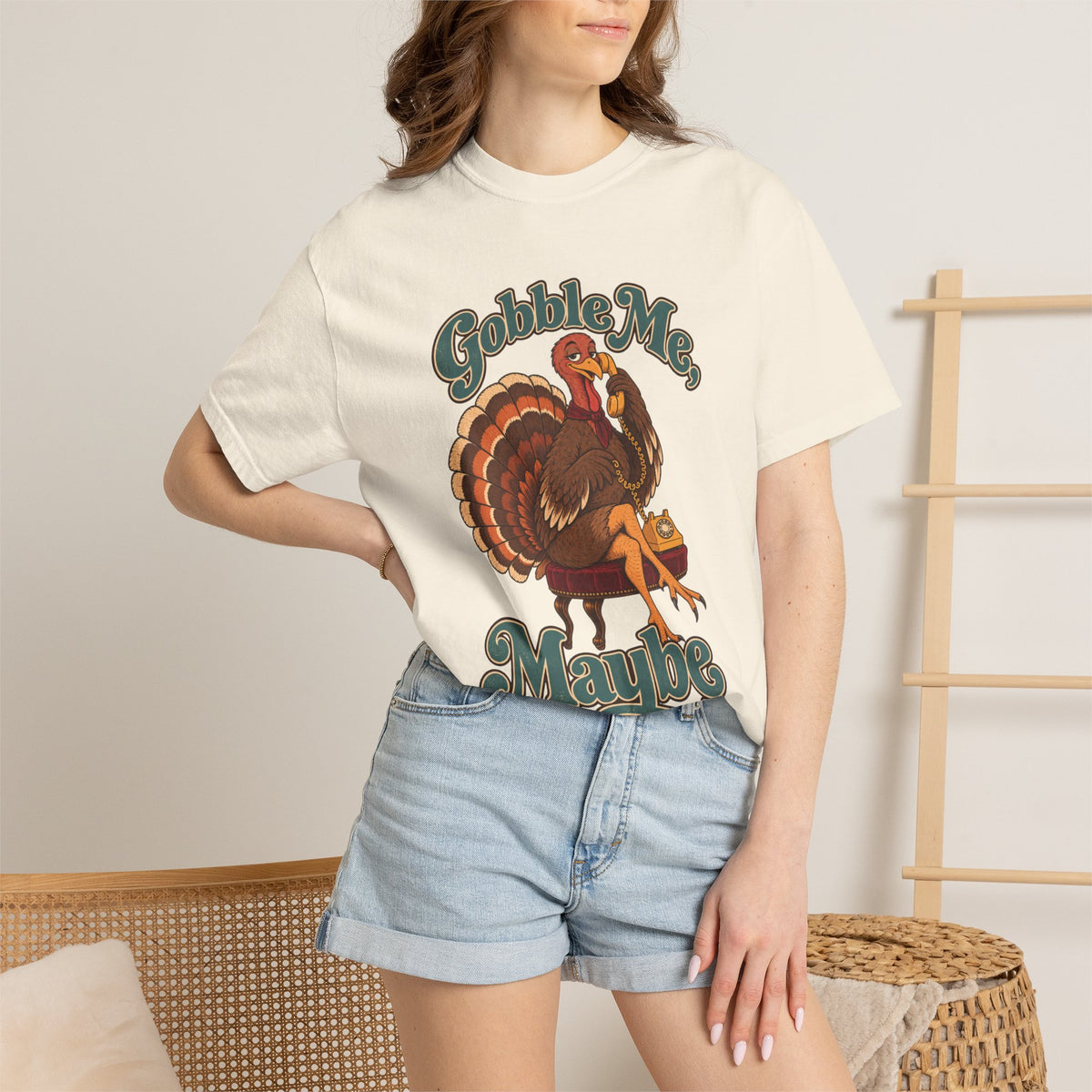 Thanksgiving "Gobble Me Maybe" Turkey Tee