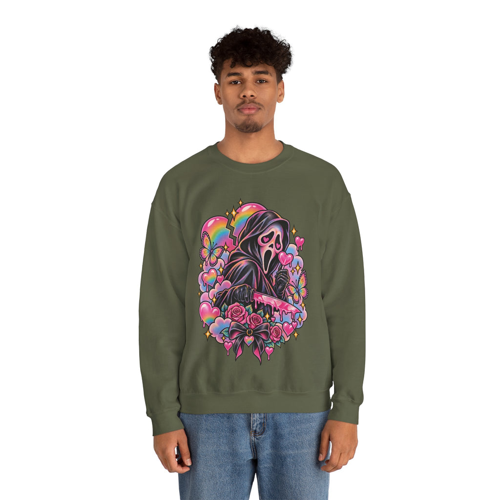 Ghostface Rainbow Crewneck Sweatshirt