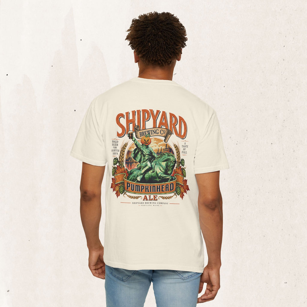 Shipyard Brewing Co Pumpkinhead Ale Tee