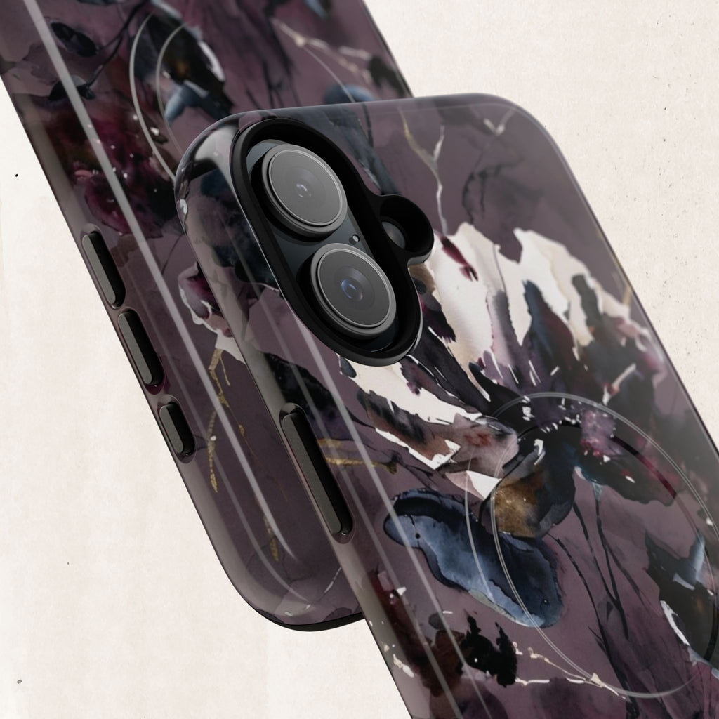 Floral Noir Magnetic Phone Case