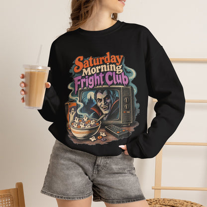 Saturday Morning Fright Club Crewneck Sweatshirt