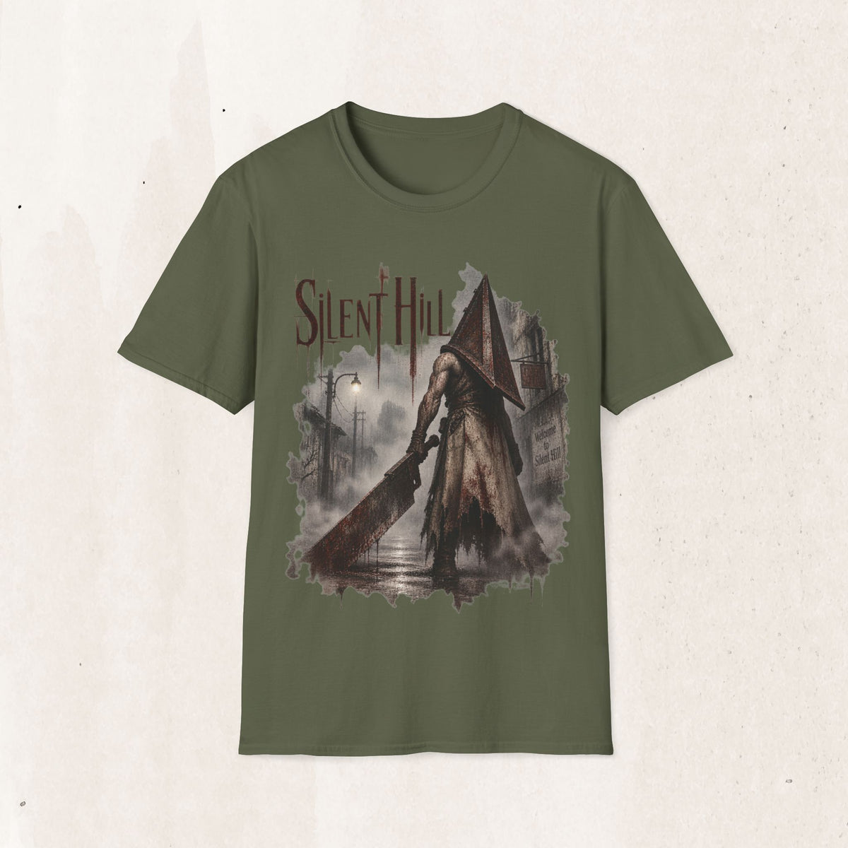 Silent Hill Graphic T‑Shirt — Pyramid Head Horror Tee