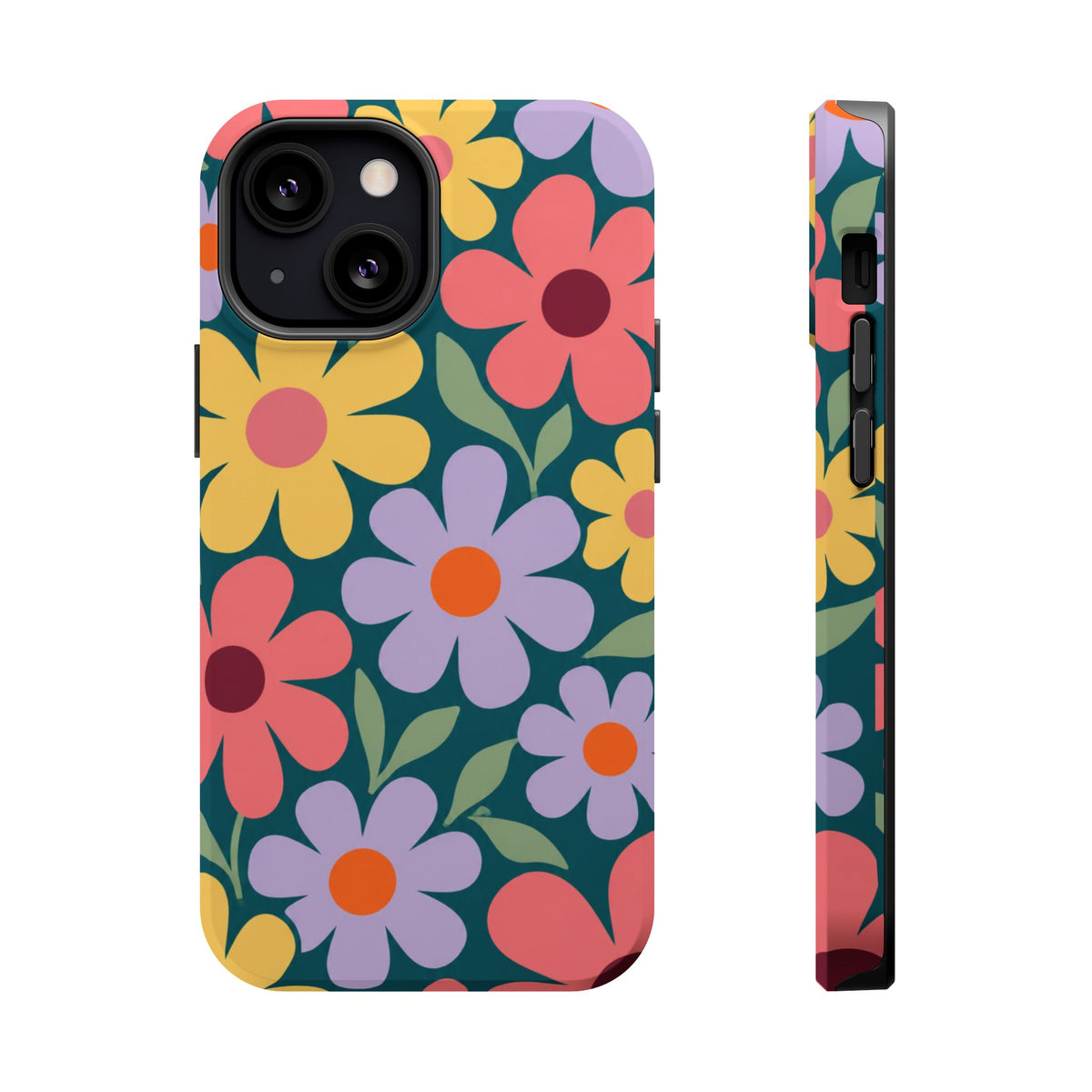 Retro Floral Phone Case, alternate view