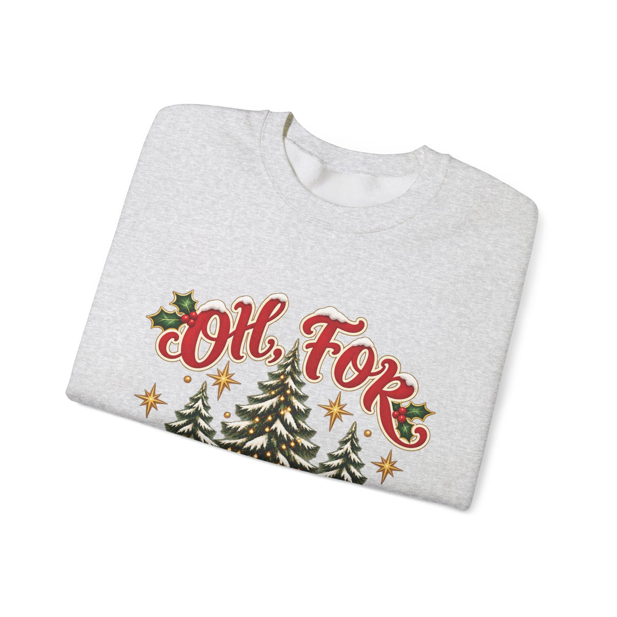 Oh For Flock’s SakeChristmas Tree Sweatshirt