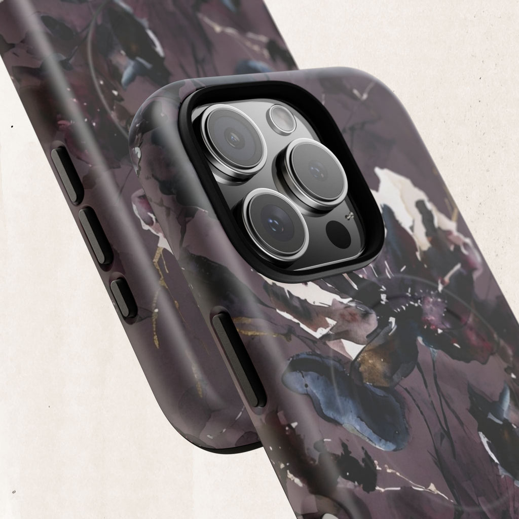 Floral Noir Magnetic Phone Case