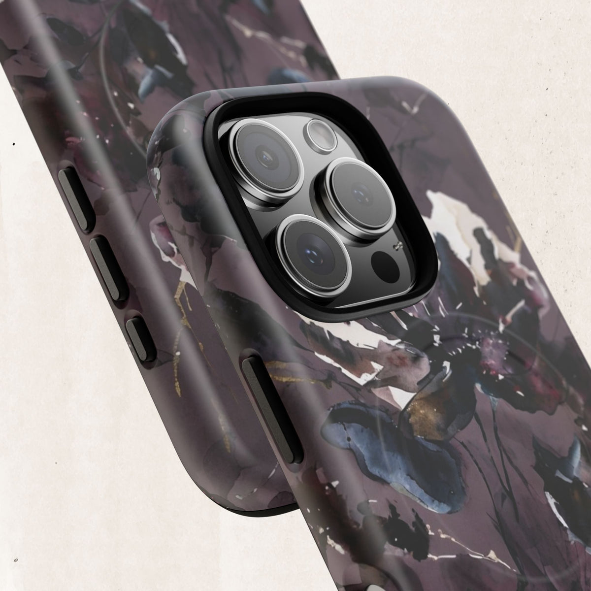 Floral Noir Magnetic Phone Case