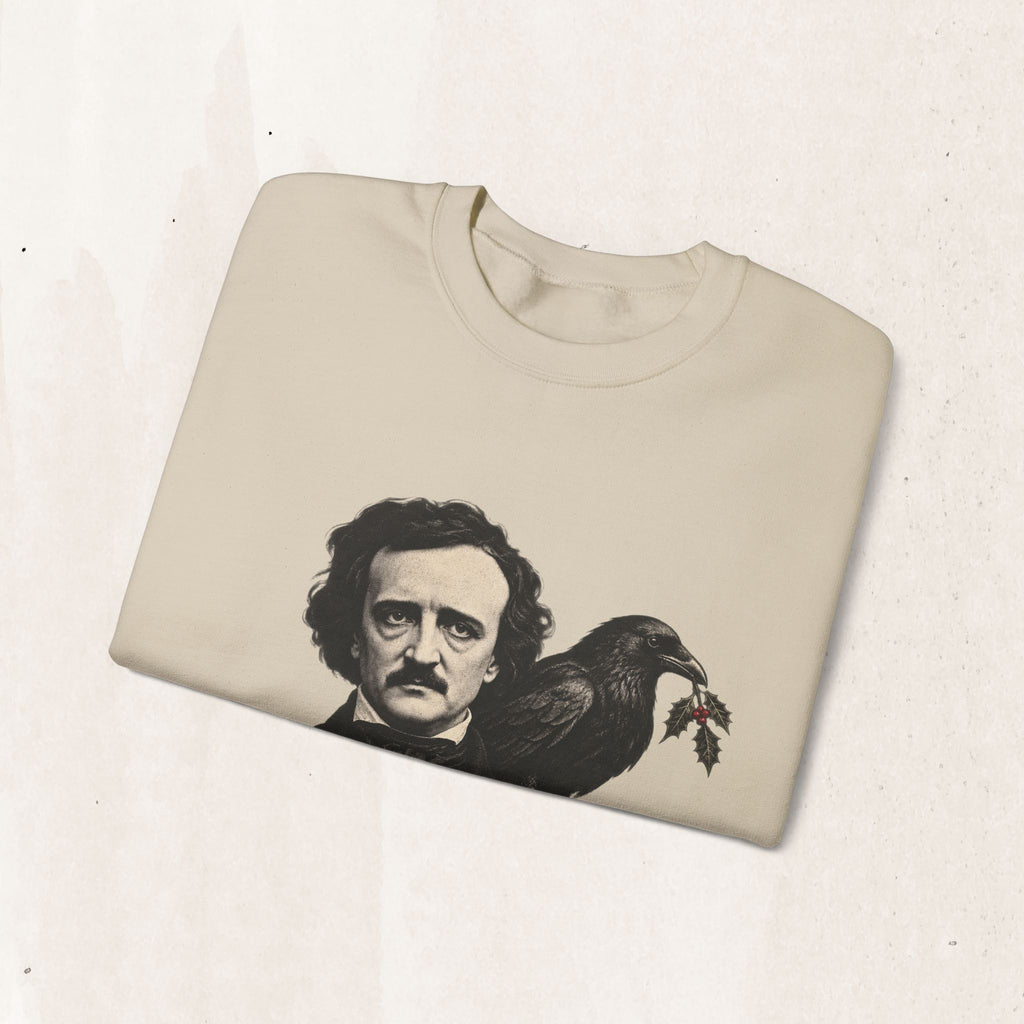 Edgar Allan Poe Christmas Crewneck Sweatshirt
