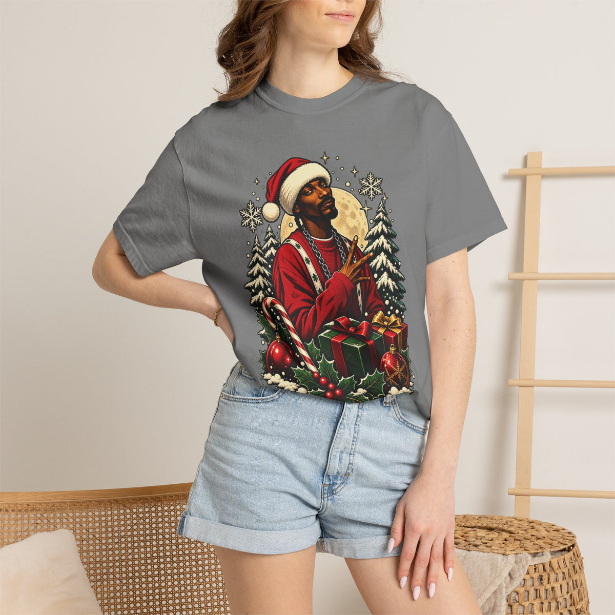 Snoop Graphic Christmas Tee