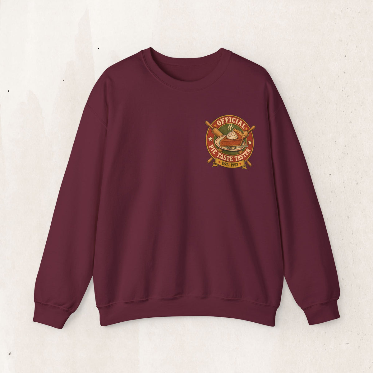 Official Taste Tester Sweatshirt, Funny Foodie Crewneck