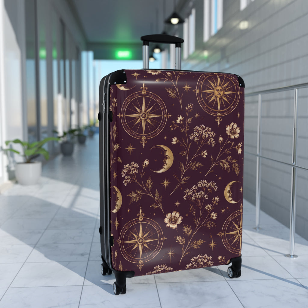 Celestial Compass Travel Luggage