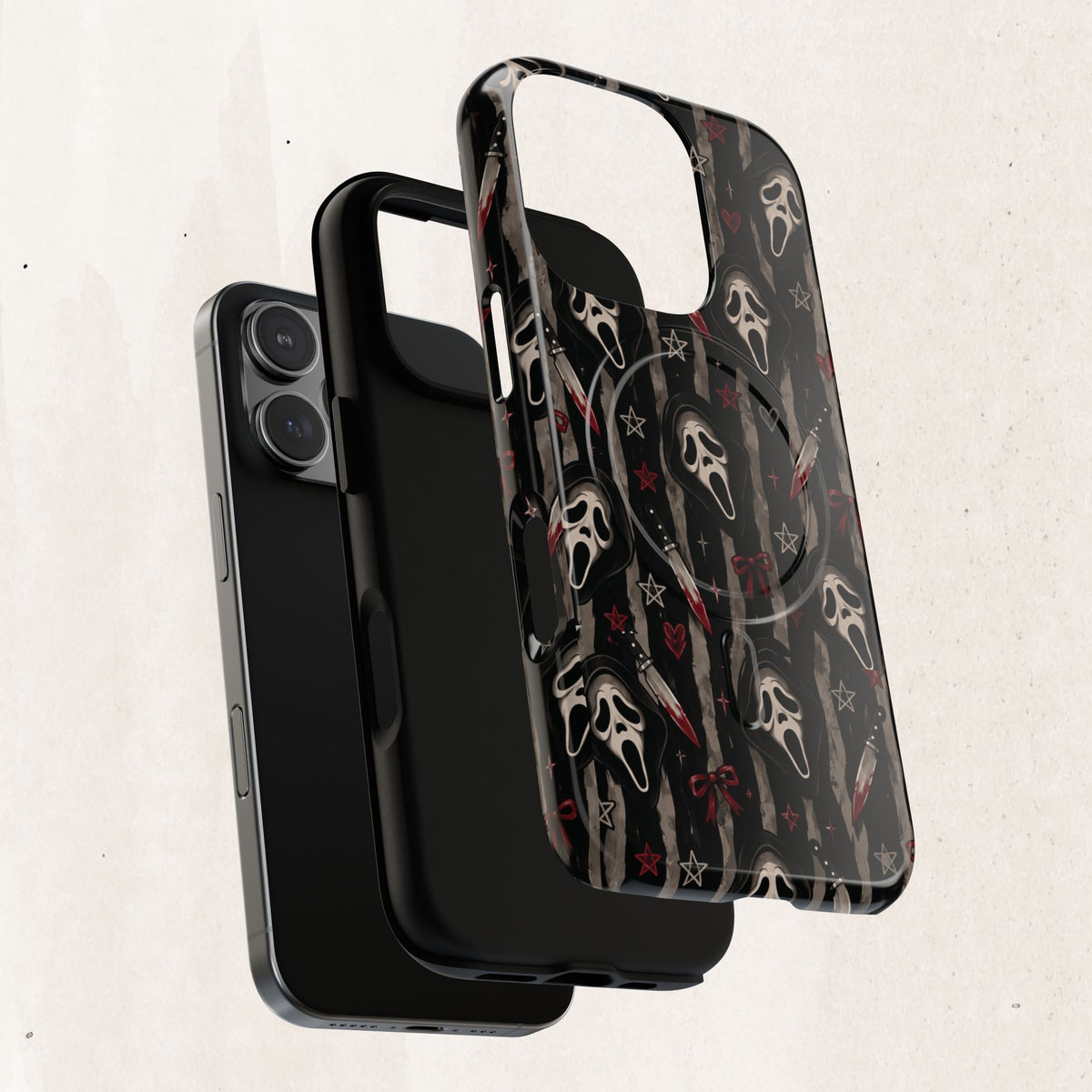 Ghostface Pattern iPhone Case