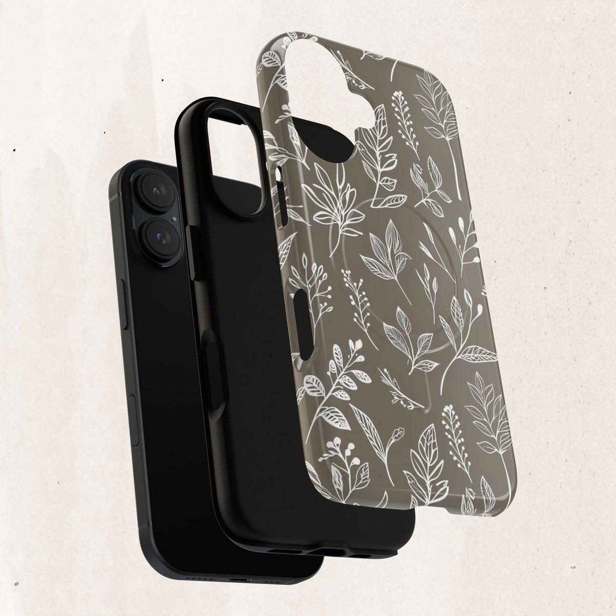 Botanical Leaf Tough Magnetic Phone Case