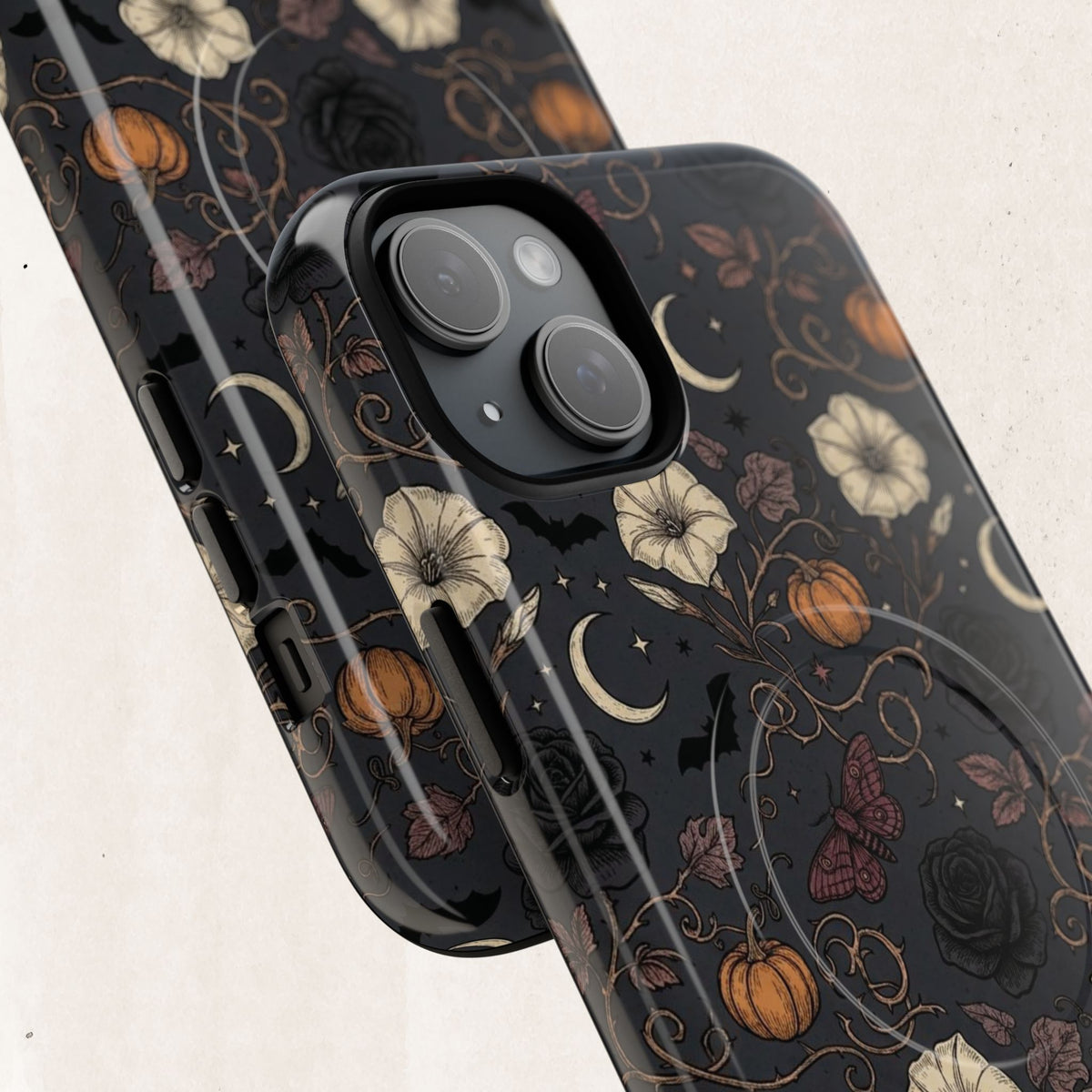 Halloween Floral Magnetic Phone Case