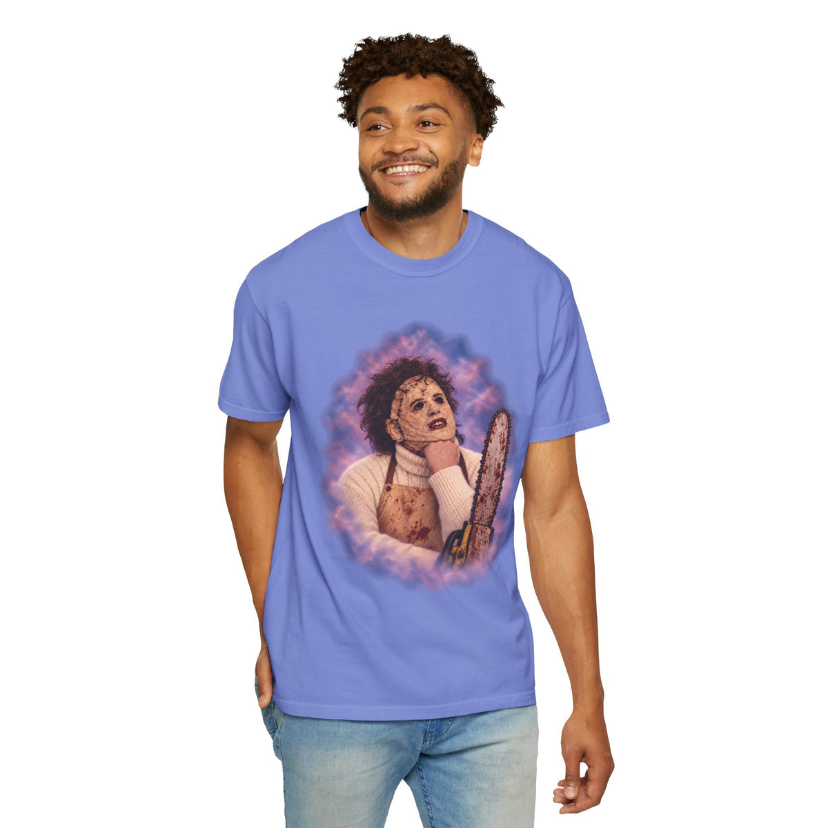 Leatherface 80's Portrait Tee