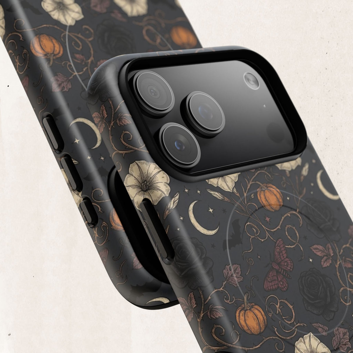 Halloween Floral Magnetic Phone Case