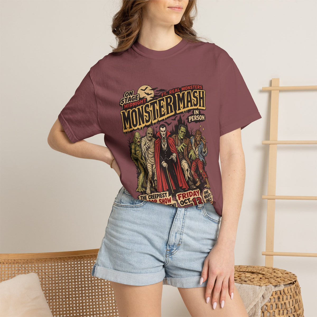 Monster Mash Vintage Horror Tee