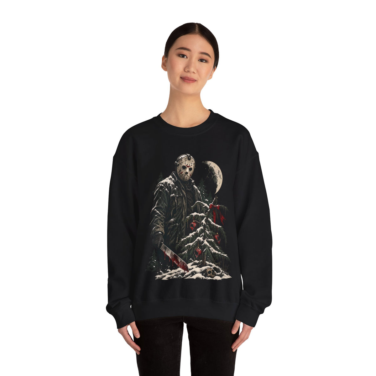 Jason Vorhees Christmas Crewneck Sweatshirt