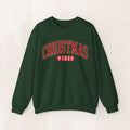 Christmas Vibes vintage collegiate sweatshirt