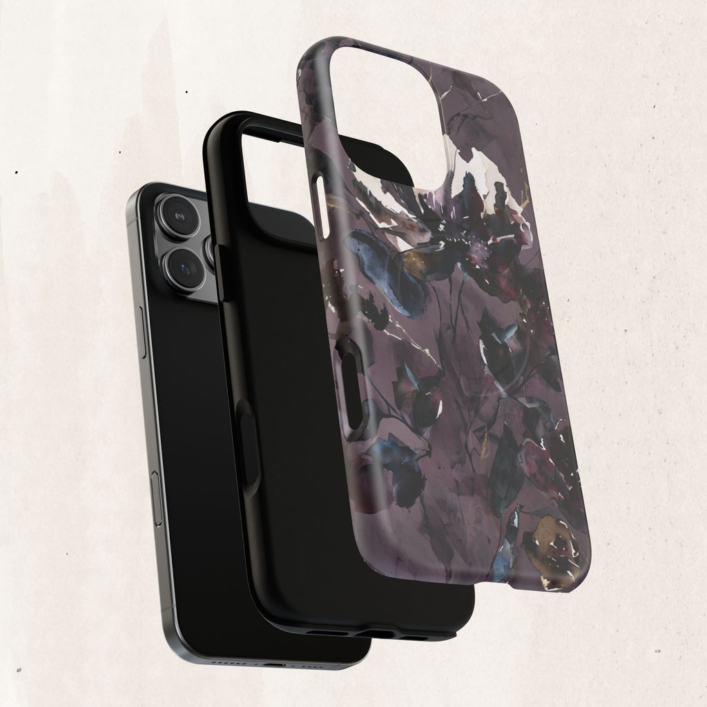 Floral Noir Magnetic Phone Case