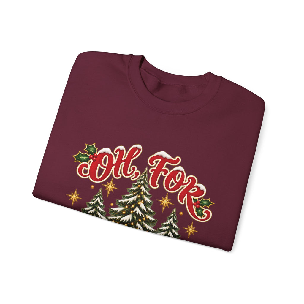Oh For Flock’s SakeChristmas Tree Sweatshirt