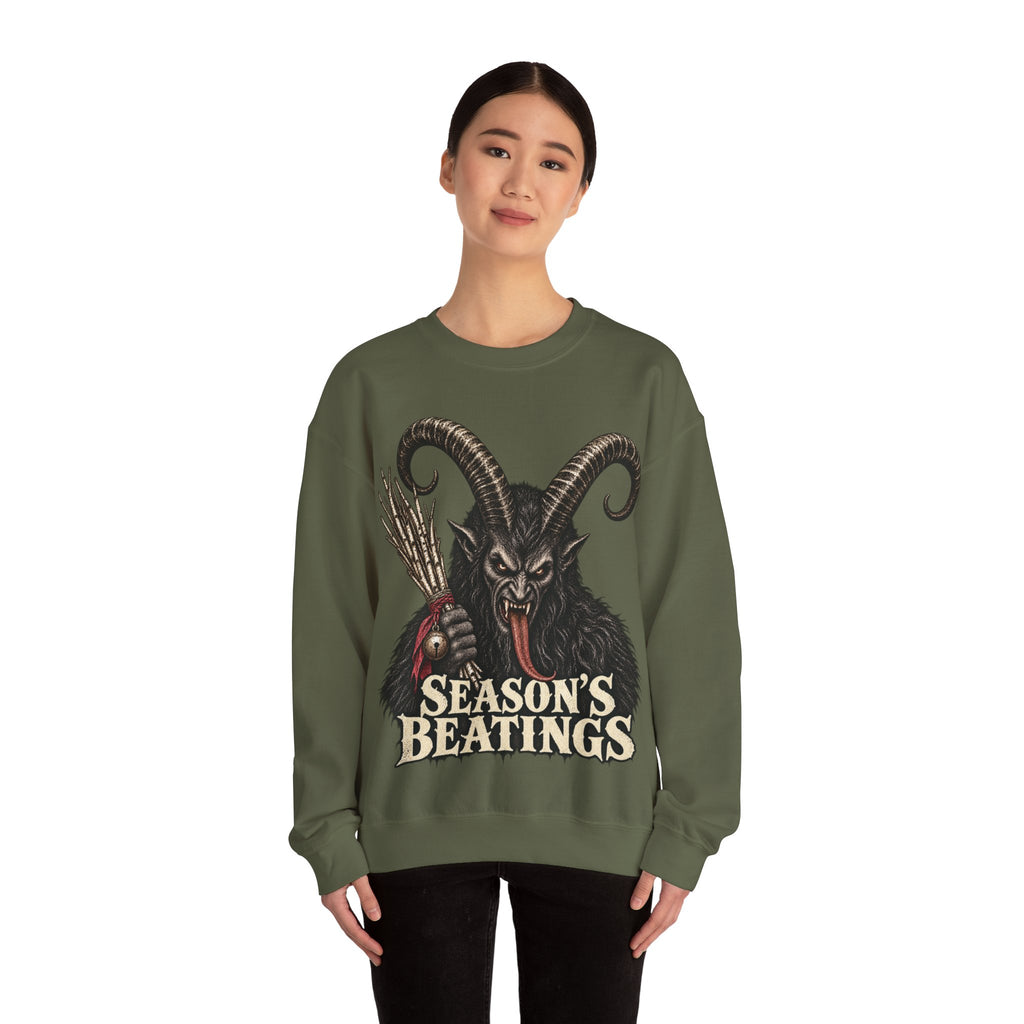 Krampus Christmas Crewneck Sweatshirt