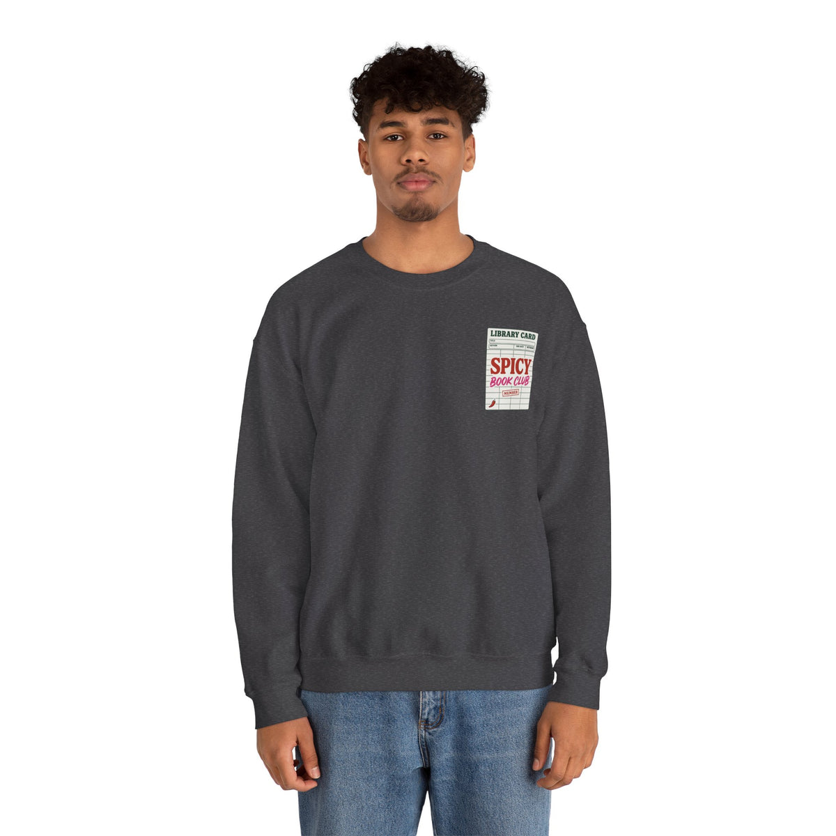 Spicy Book Club Crewneck Sweatshirt Printify