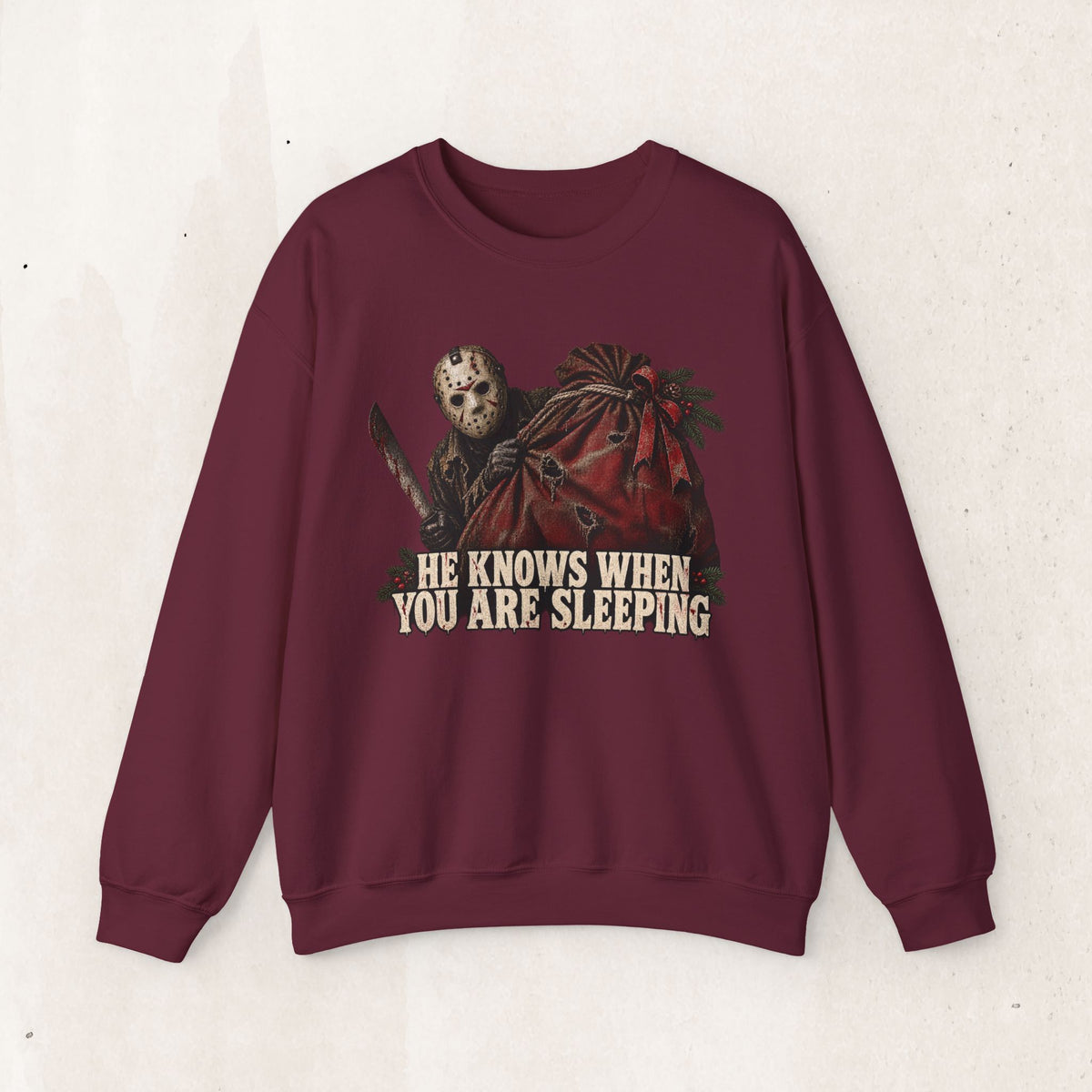 Jason Vorhees Christmas Crewneck Sweatshirt