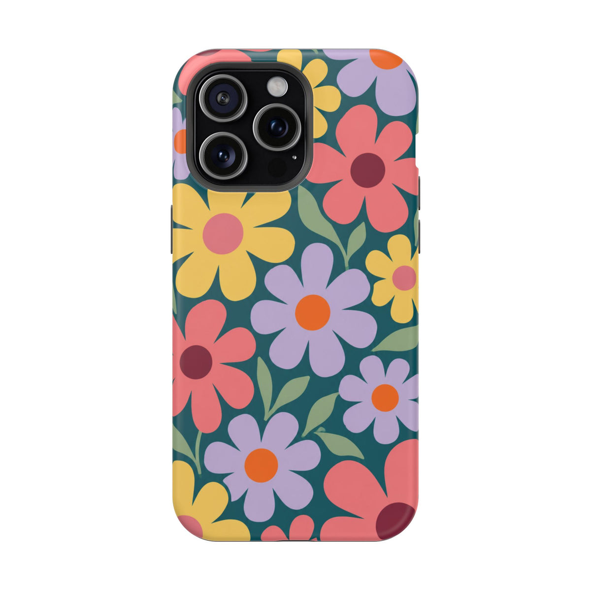 Retro Floral Phone Case, alternate view