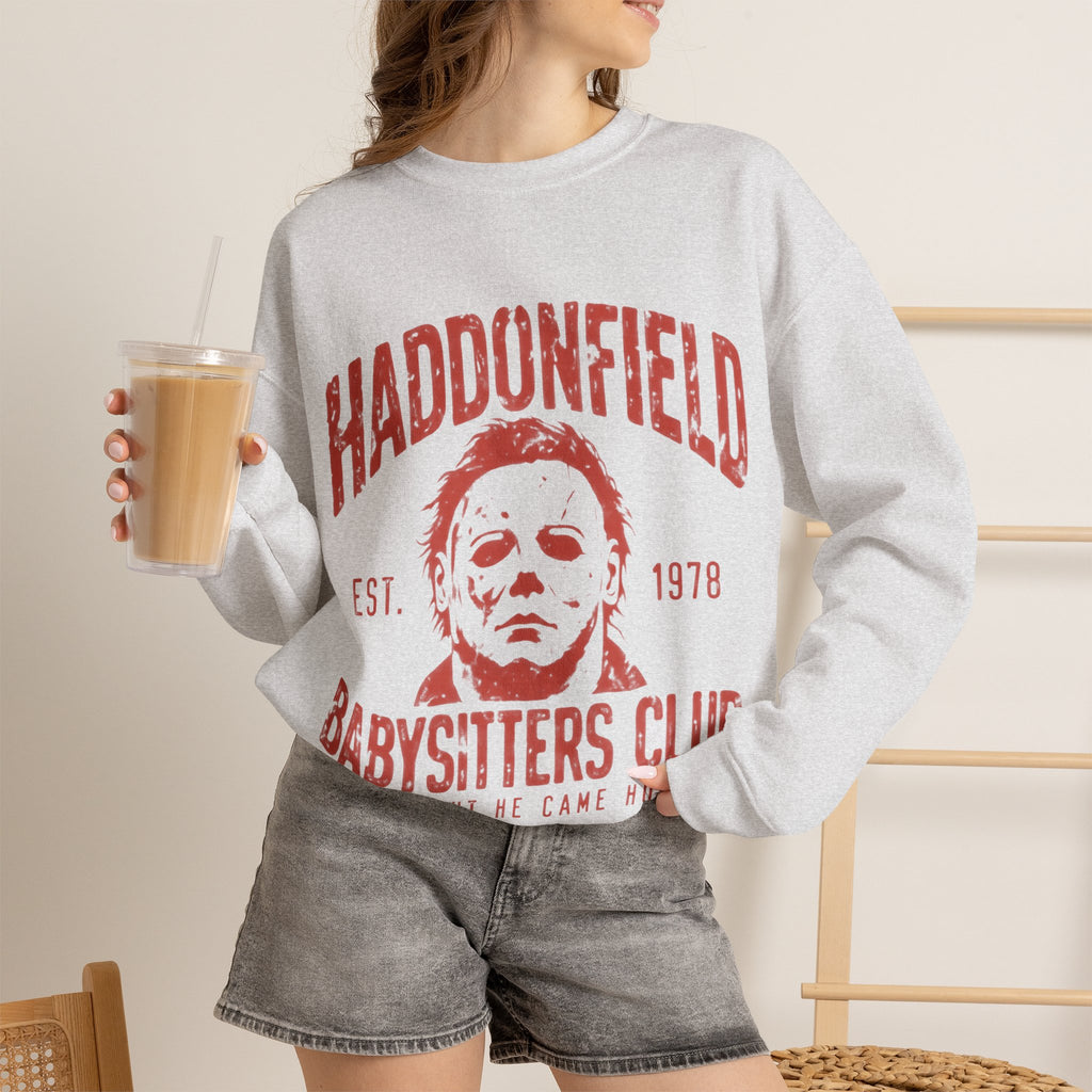 Haddonfield Babysitters Club CrewneckSweatshirt