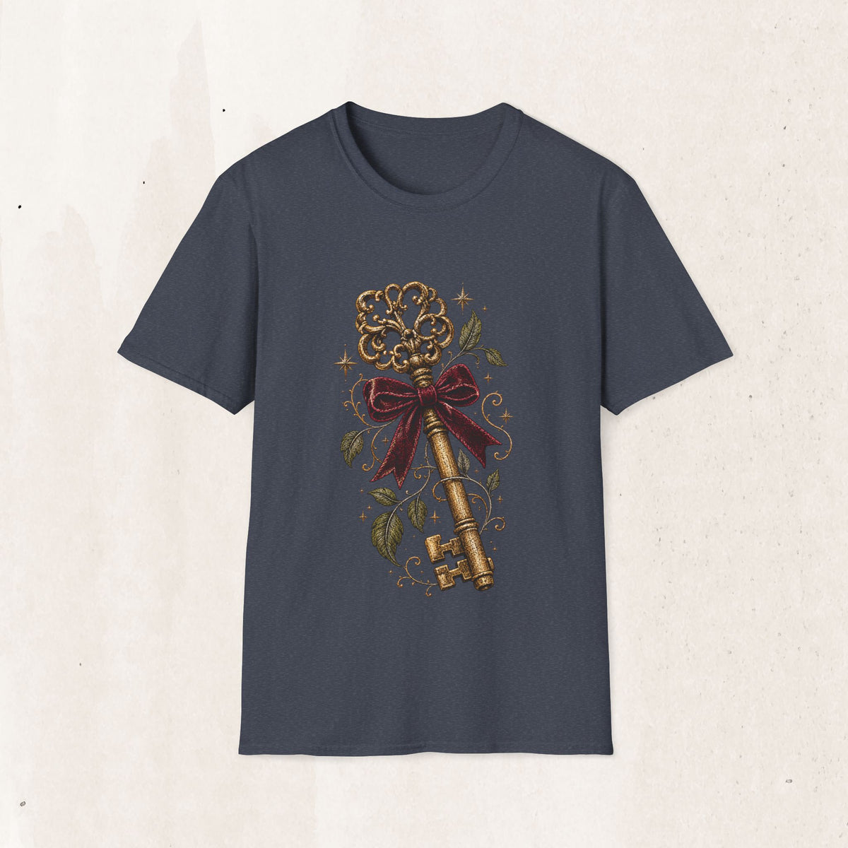 Vintage Ornate Skeleton Key Tee